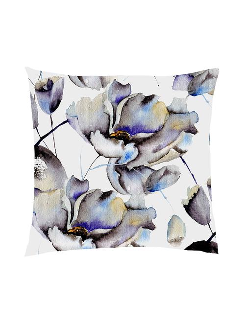 digitally printed watercolour floral design satin cushion cover - 13285995 -  Standard Image - 0
