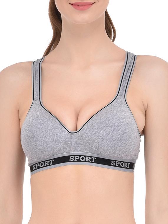 racer back sports bra - 13293256 - Zoom Image - 0