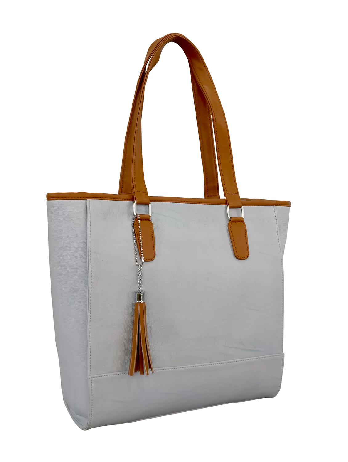 blue leatherette handbag - 13303330 - Standard Image - 3