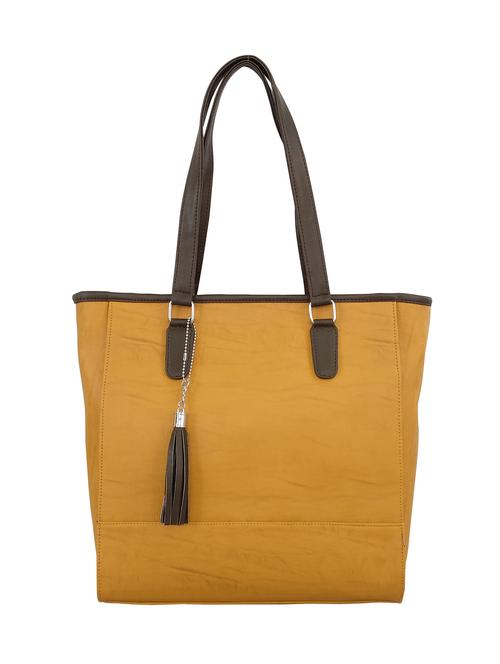 tan leatherette  handbag - 13303331 -  Standard Image - 0