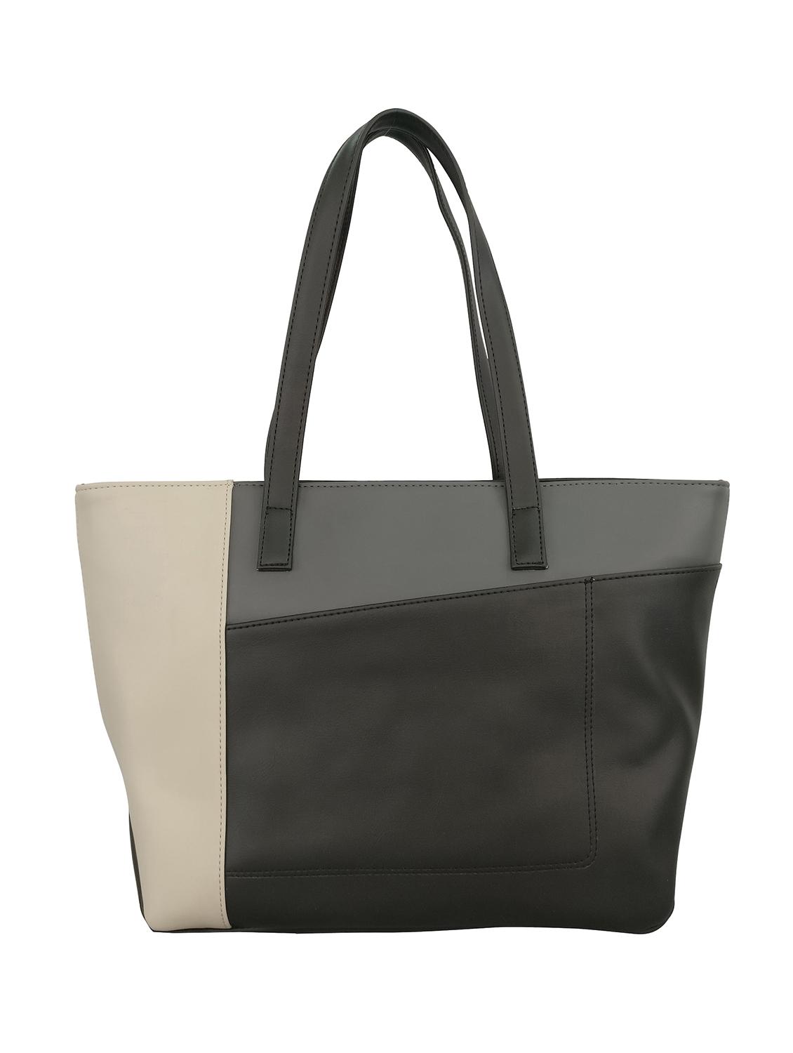 grey leatherette handbag - 13303354 - Zoom Image - 0