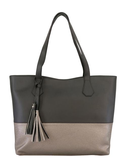 black leatherette handbag - 13303357 -  Standard Image - 0