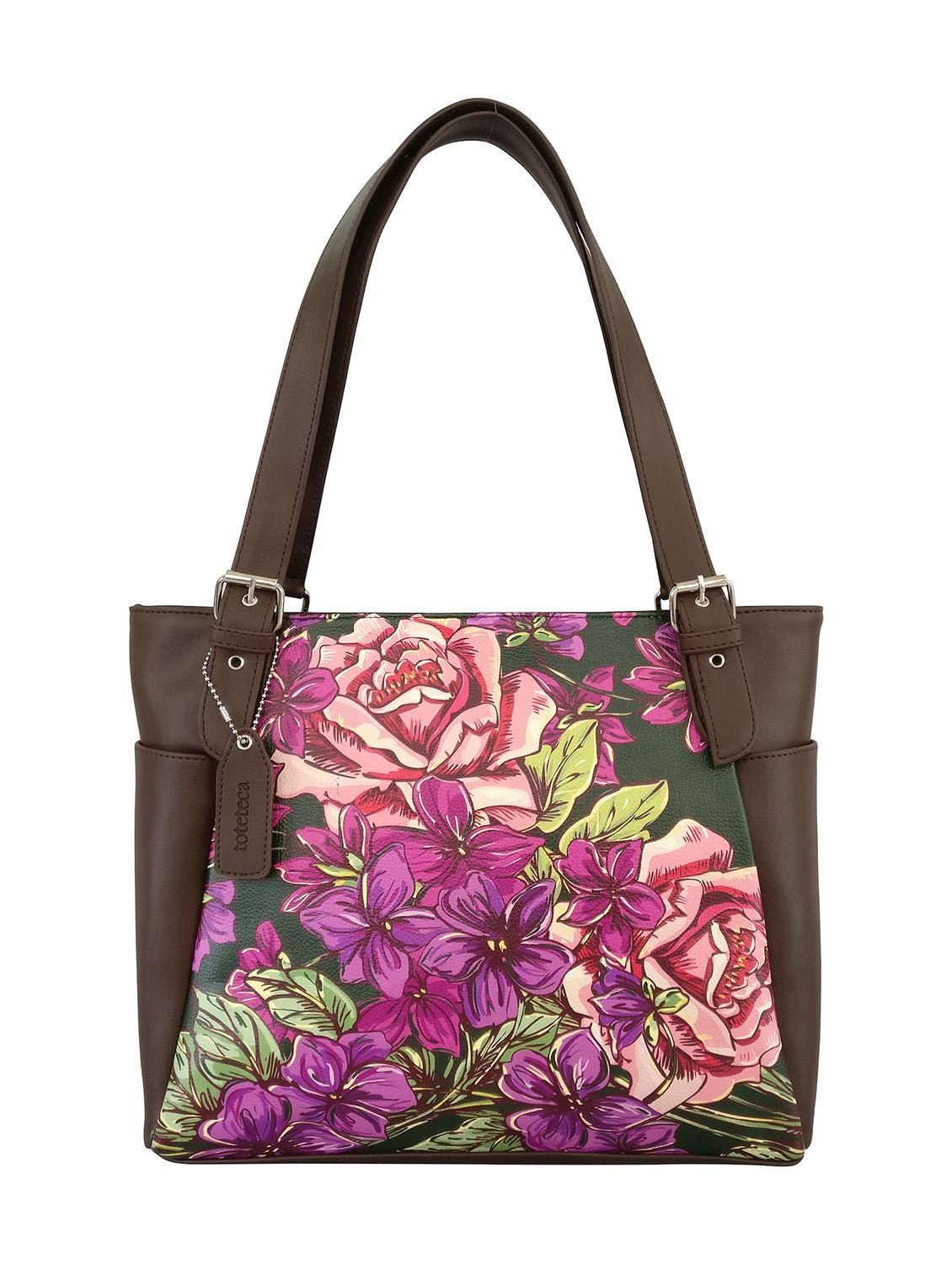 brown leatherette handbag - 13303360 - Zoom Image - 0