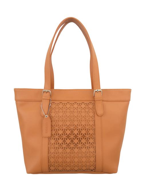tan leatherette handbag - 13303372 - Standard Image - 0