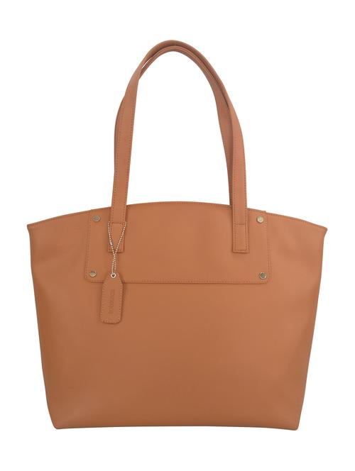 tan leatherette  handbag - 13303393 -  Standard Image - 0