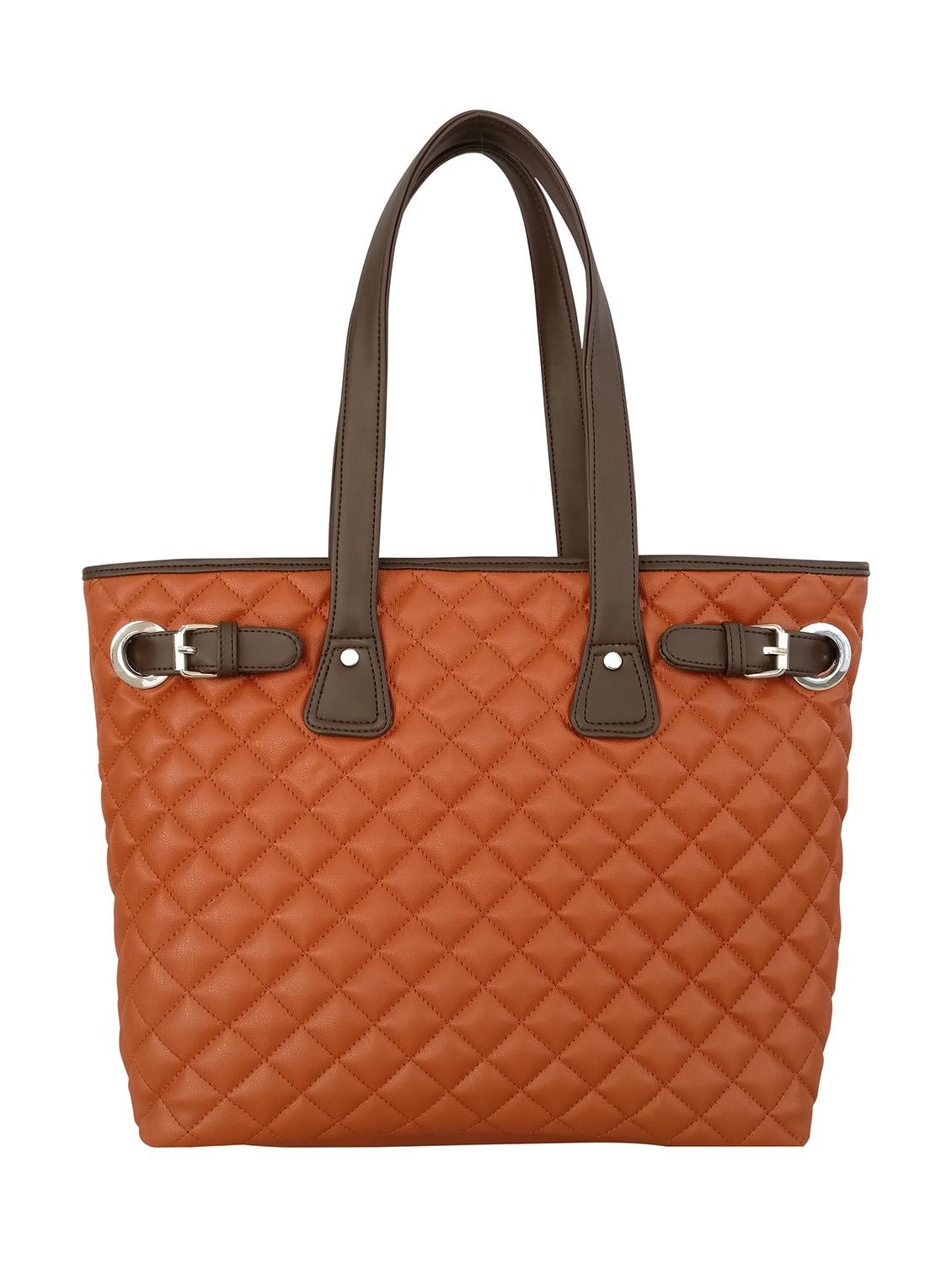orange leatherette handbag - 13303405 - Zoom Image - 0