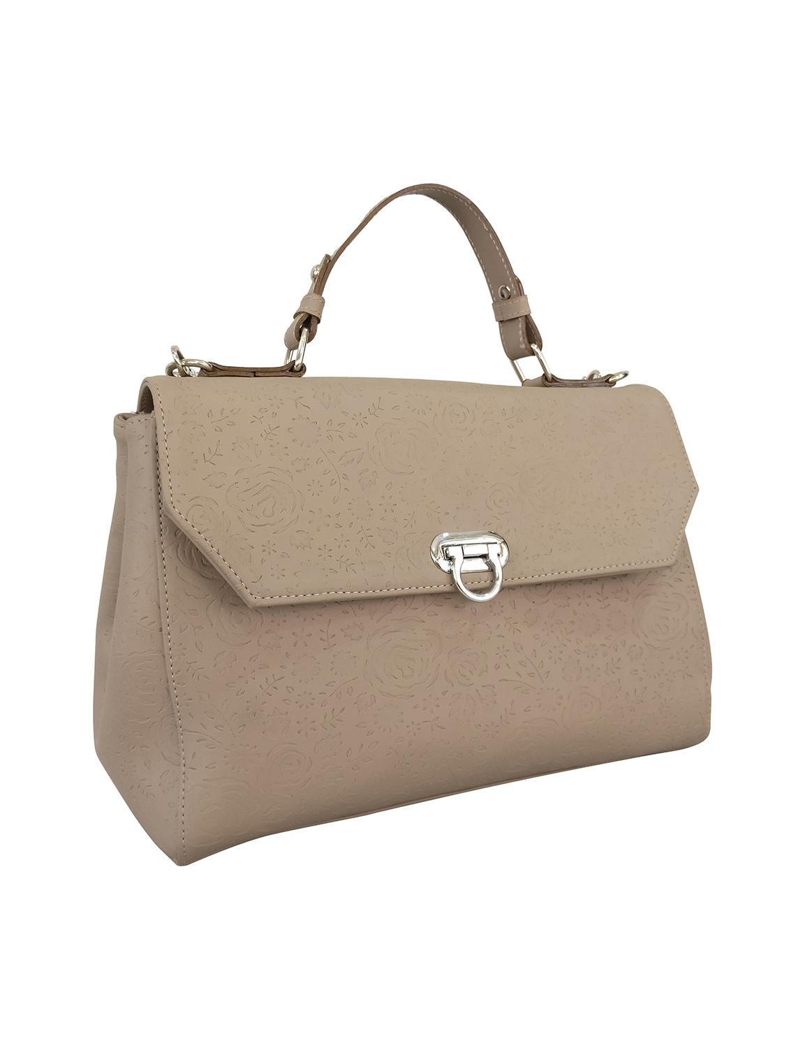 beige leatherette sling bag - 13303423 - Standard Image - 3