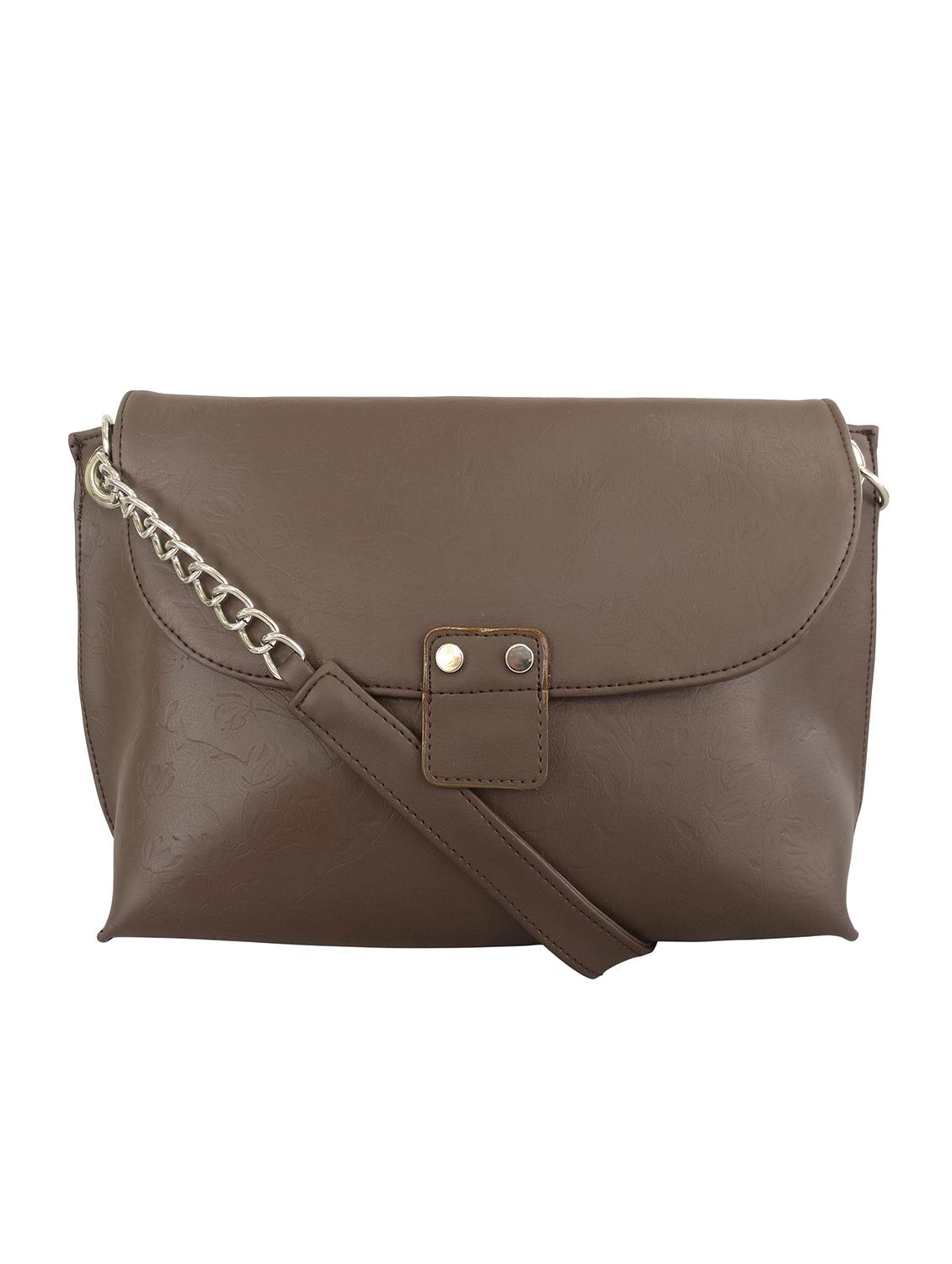 brown leatherette sling bag - 13303438 - Zoom Image - 0
