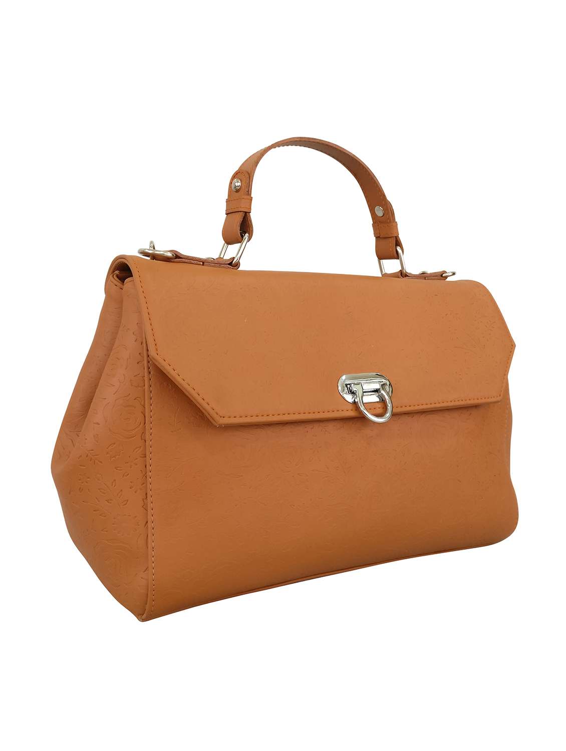 brown leatherette  sling bag - 13303486 -  Standard Image - 3