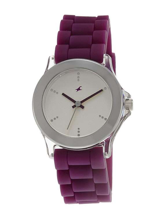 Buy online Fastrack Beach Upgrades Analog White Dial Women's Watch