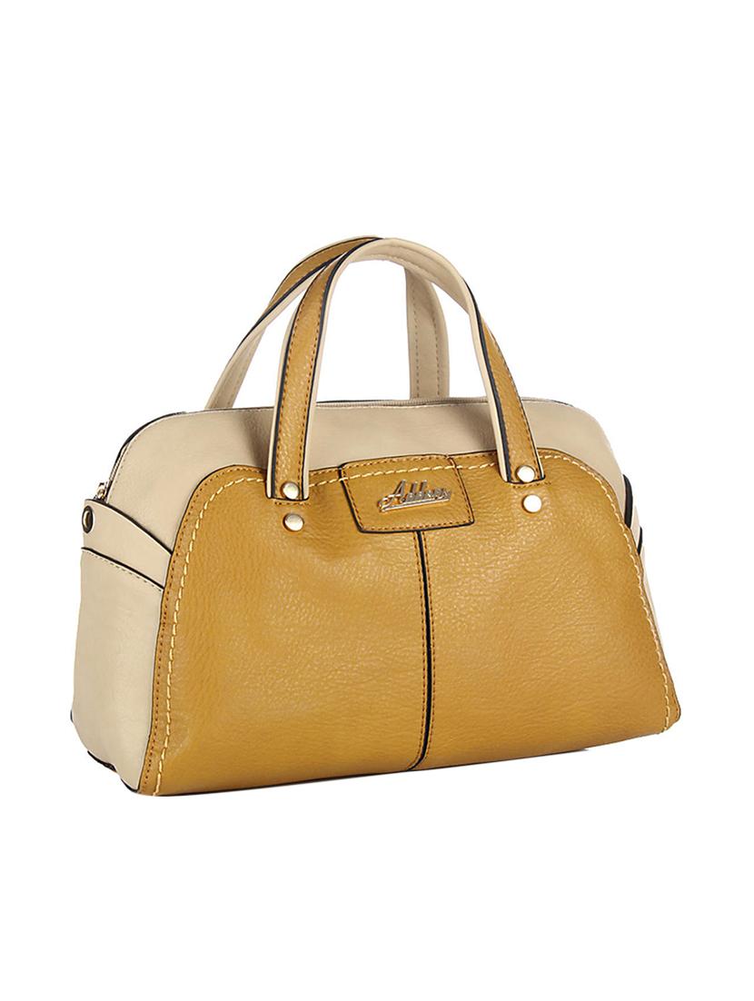 yellow leatherette handbag - 13310517 - Zoom Image - 0