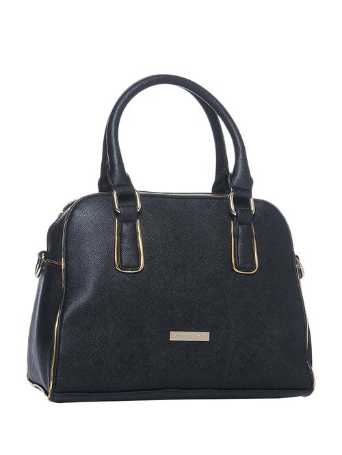 black leatherette  handbag - 13310521 -  Standard Image - 0