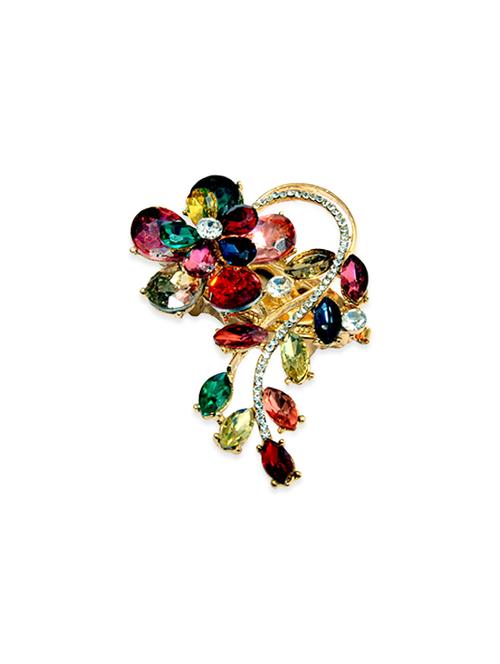 multi colored metal brooch - 13328148 - Standard Image - 0