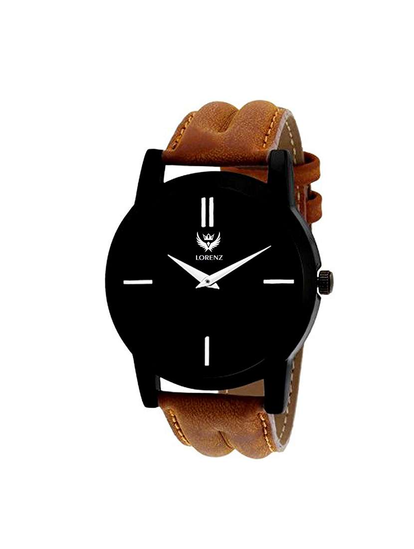 lorenz mk-1013a black dial rough-slim watch - 13335901 - Zoom Image - 0