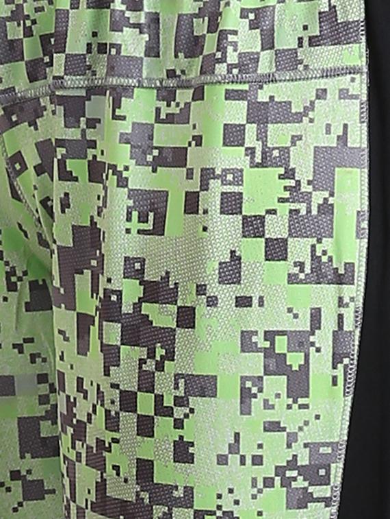 green printed track pant - 13338170 - Standard Image - 3