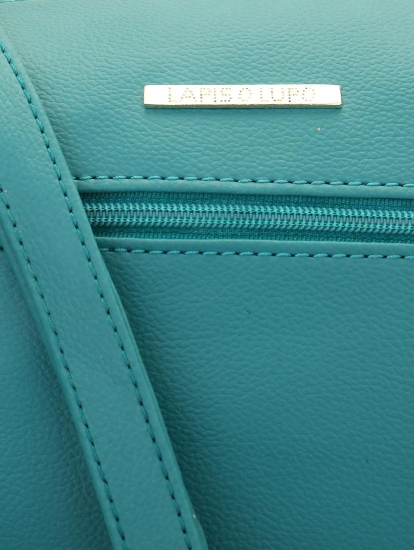 turquoise solid regular sling bag - 13345327 - Standard Image - 3
