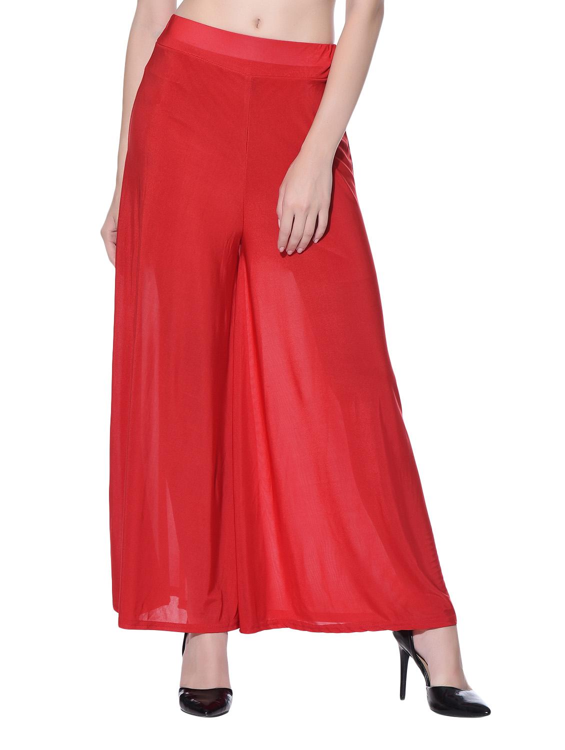 solid red palazzo - 13345338 - Zoom Image - 0
