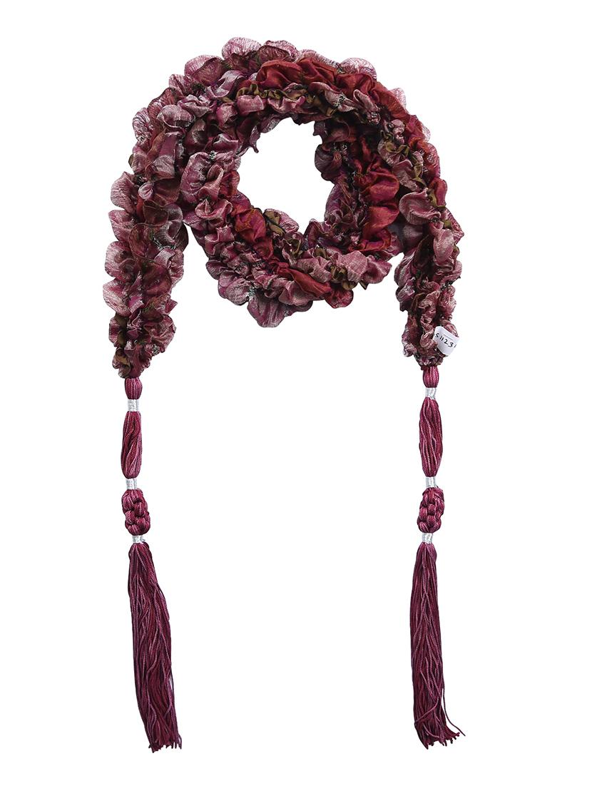 pink silk blend scarf - 13348658 -  Zoom Image - 0