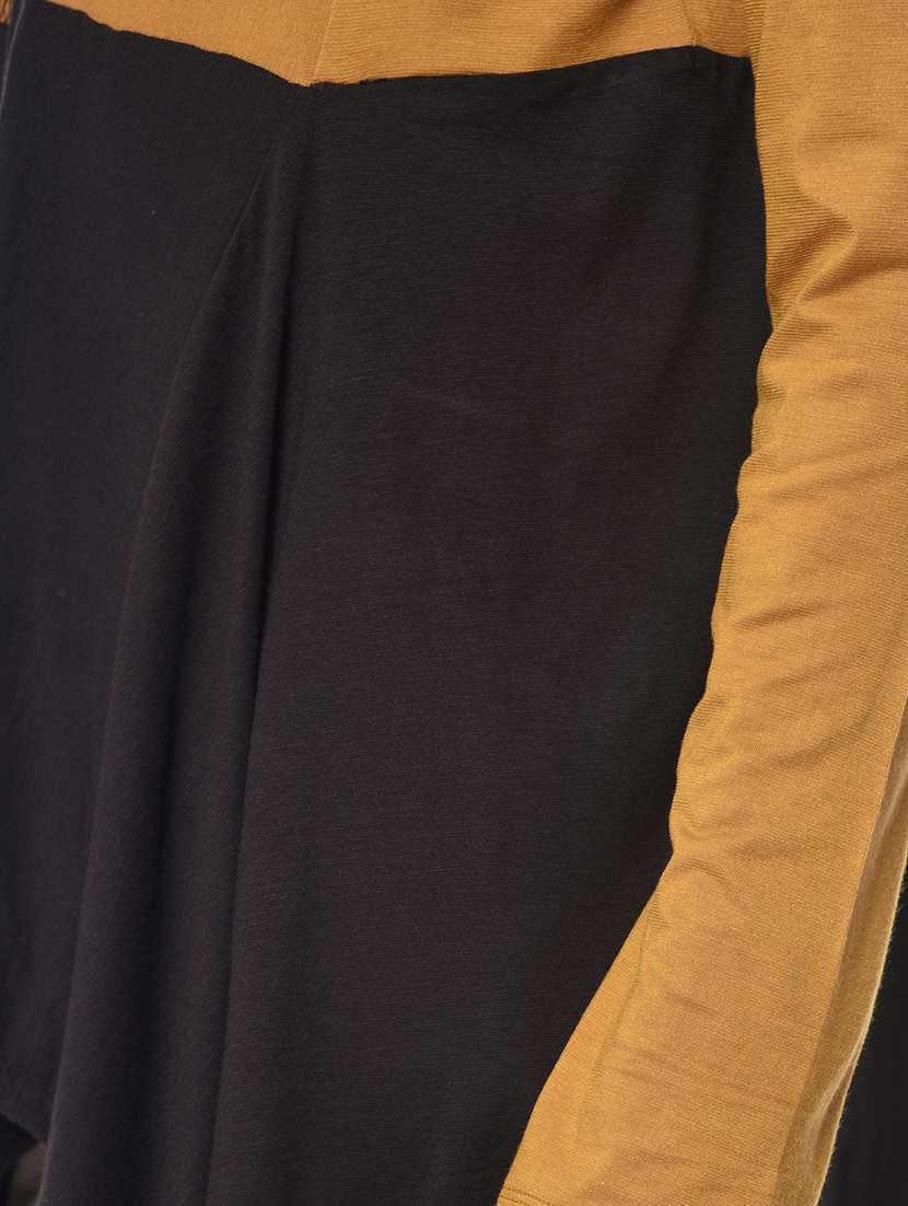 color block asymmetric shrug - 13352166 -  Standard Image - 3