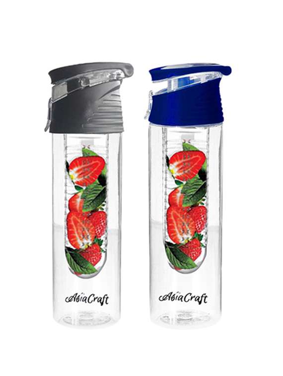 asiacraft water bottle with fruit infuser (800ml)