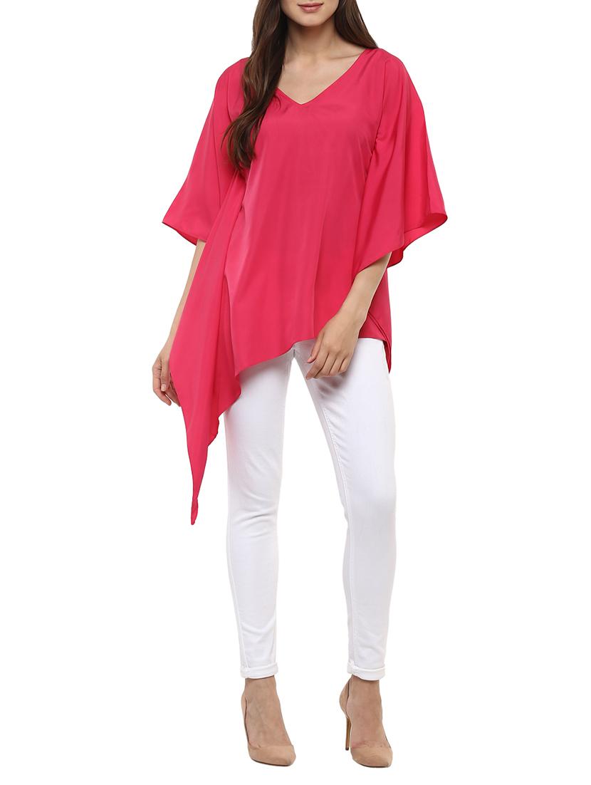 kaftan sleeved asymmetric tunic - 13359016 - Zoom Image - 0