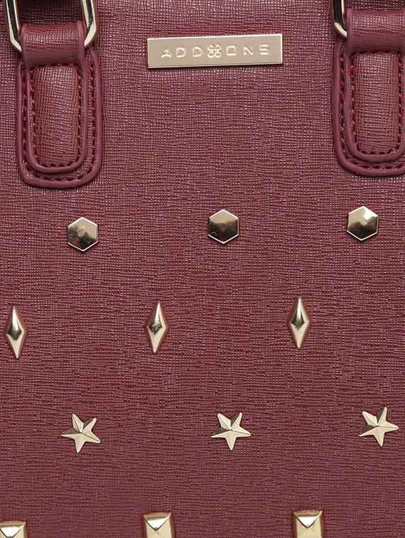 red leatherette handbag - 13359374 - Standard Image - 3