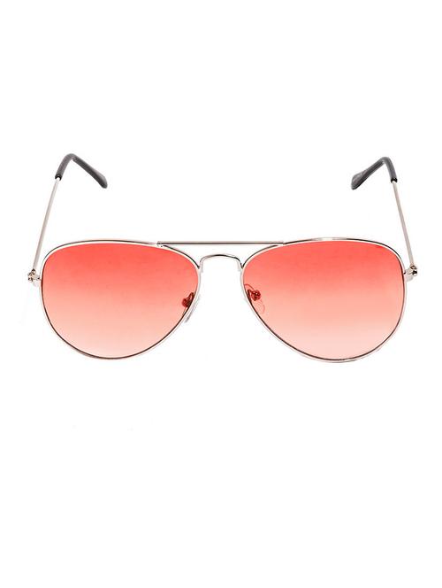 orange full rim aviator glasses - 13360323 -  Standard Image - 0