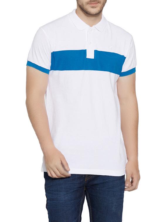 white cotton tshirt - 13361974 -  Zoom Image - 0
