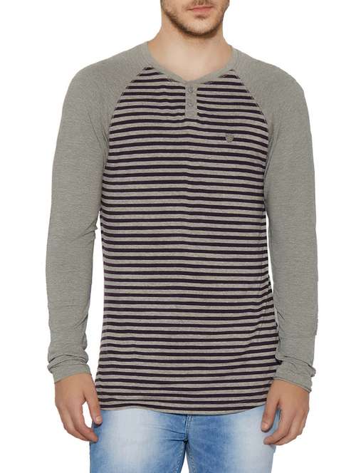 grey cotton t-shirt - 13361996 - Standard Image - 0