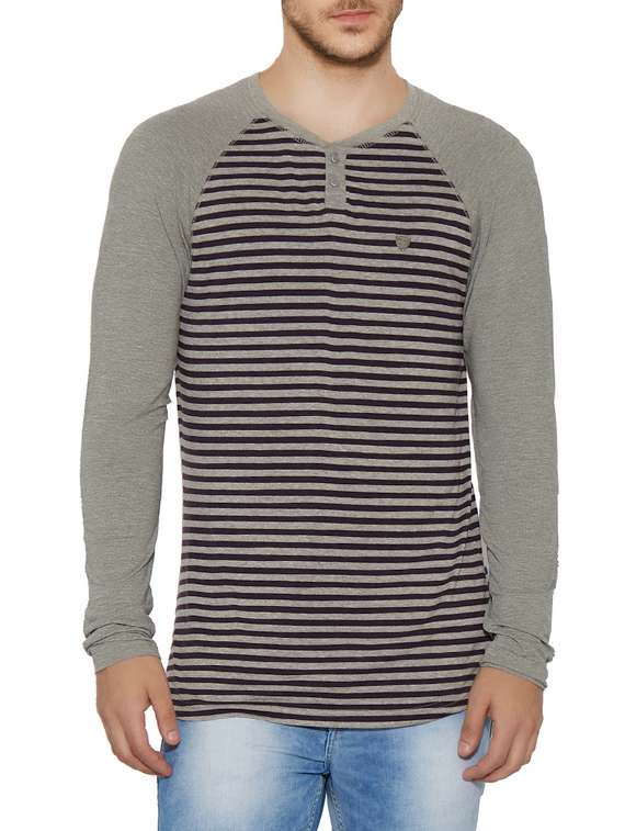grey cotton t-shirt - 13361996 - Zoom Image - 0