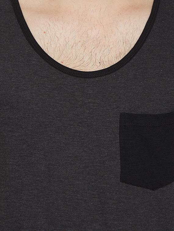 grey cotton vest - 13362014 - Standard Image - 3