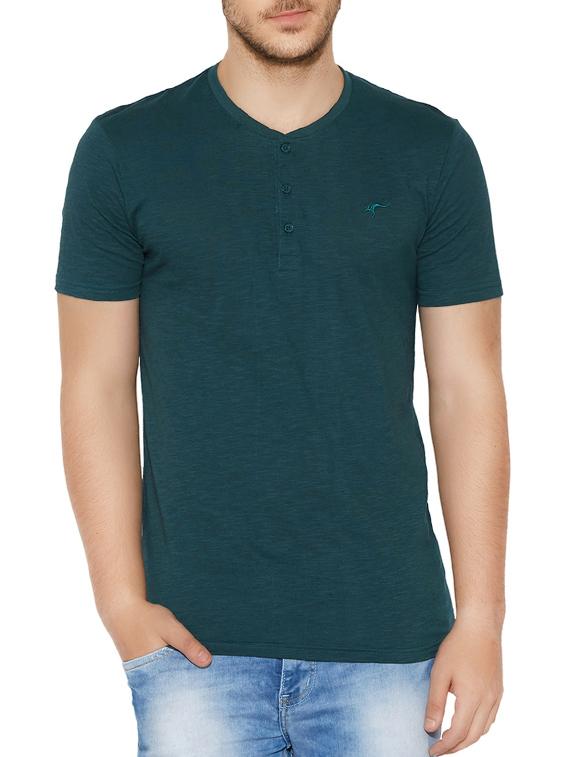 green cotton t-shirt - 13362029 - Zoom Image - 0