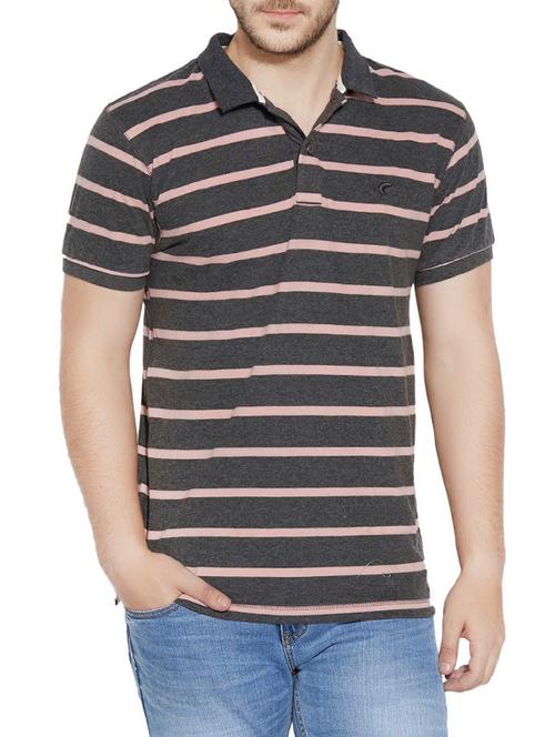 grey cotton tshirt - 13362293 - Standard Image - 0