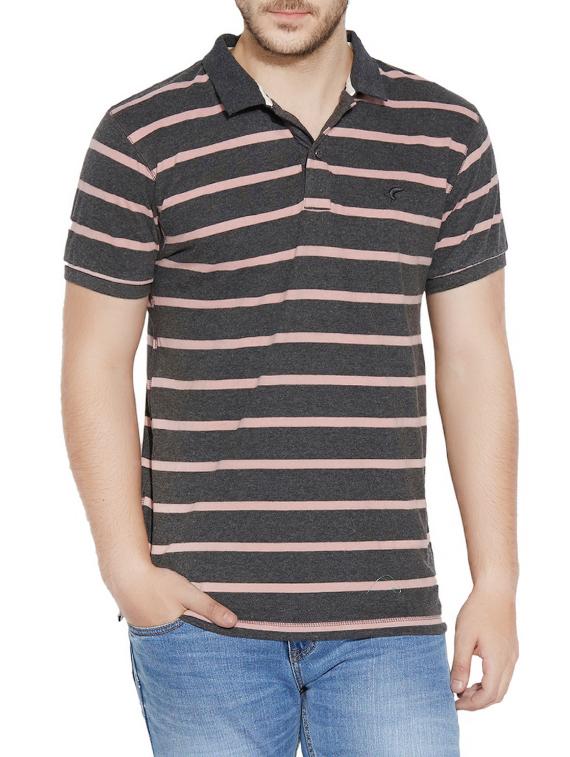 grey cotton tshirt - 13362293 - Zoom Image - 0