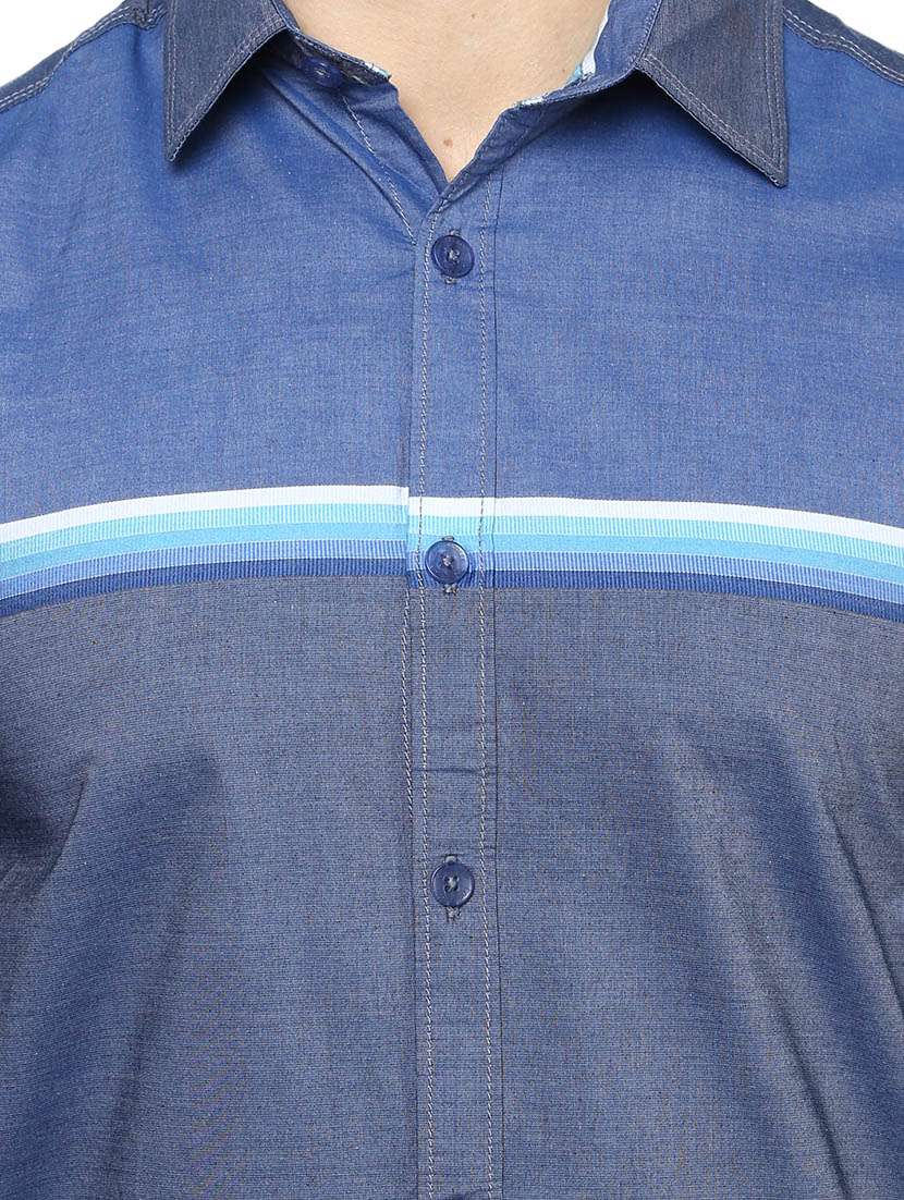 mens stripes casual shirt - 13376835 -  Standard Image - 3
