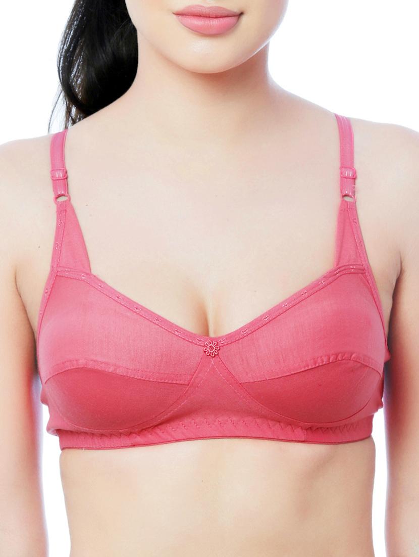 floral patch solid bra  - 13390768 -  Zoom Image - 0