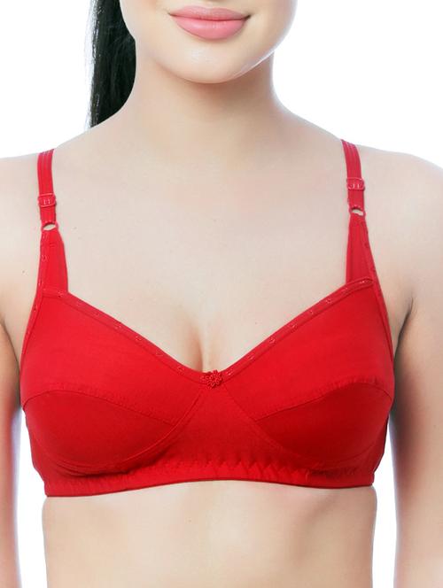 floral patch solid bra  - 13390770 -  Standard Image - 0