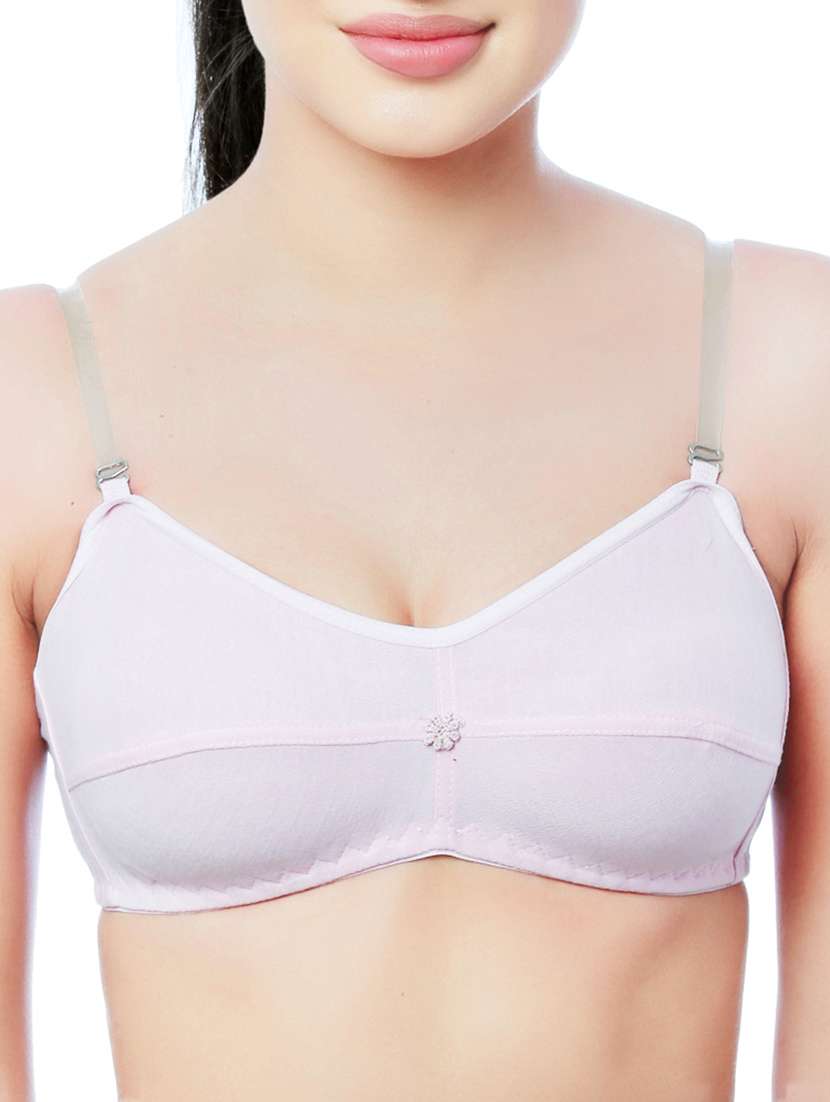 pink hosery bra - 13395819 - Zoom Image - 0