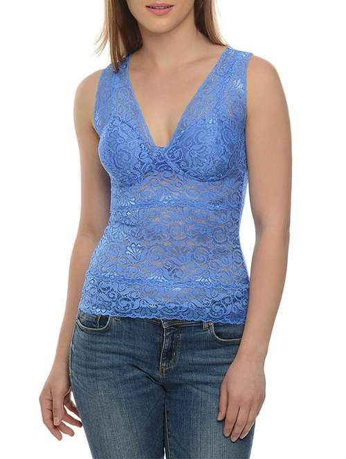 blue lace camisole - 13406441 -  Standard Image - 0