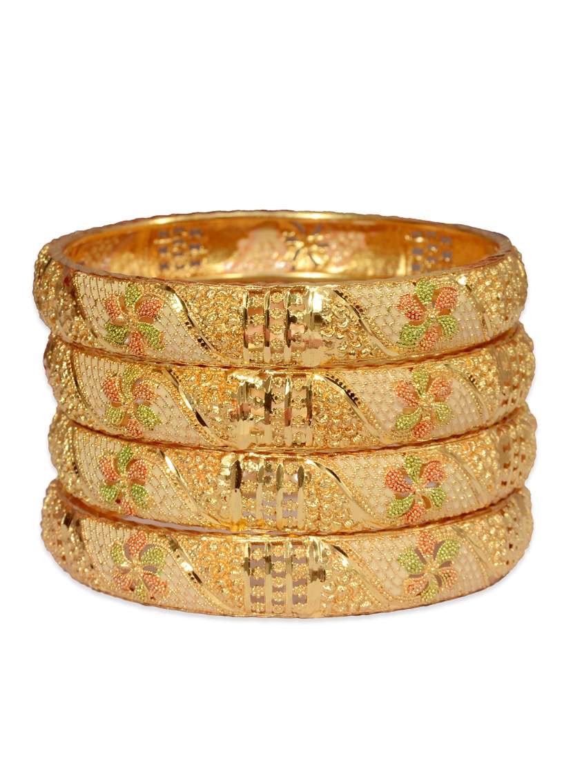 gold tone bangles