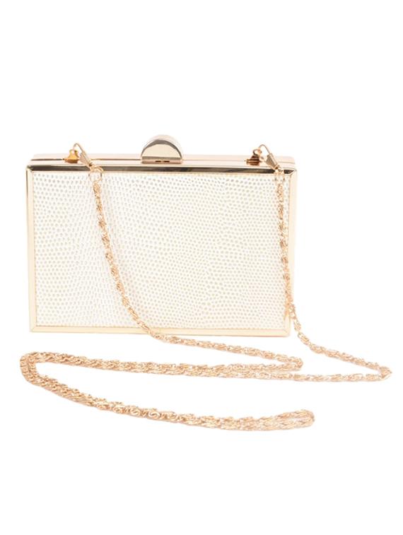 white leatherette sling bag - 13422050 - Zoom Image - 0