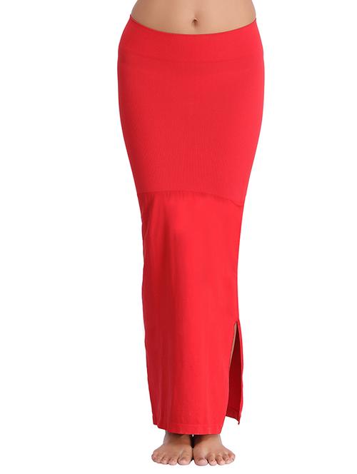 red nylon shaper thighs shapewear - 13430267 - Standard Image - 0