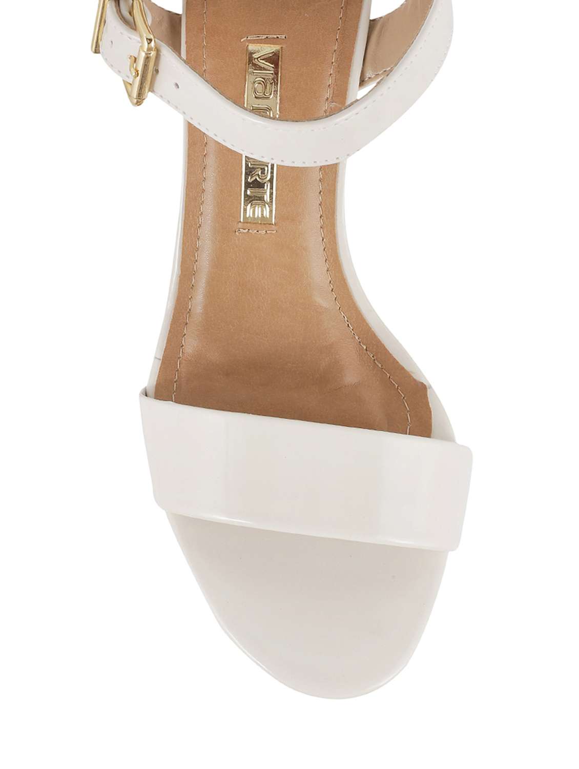 white ankle strap sandal - 13436078 - Standard Image - 3