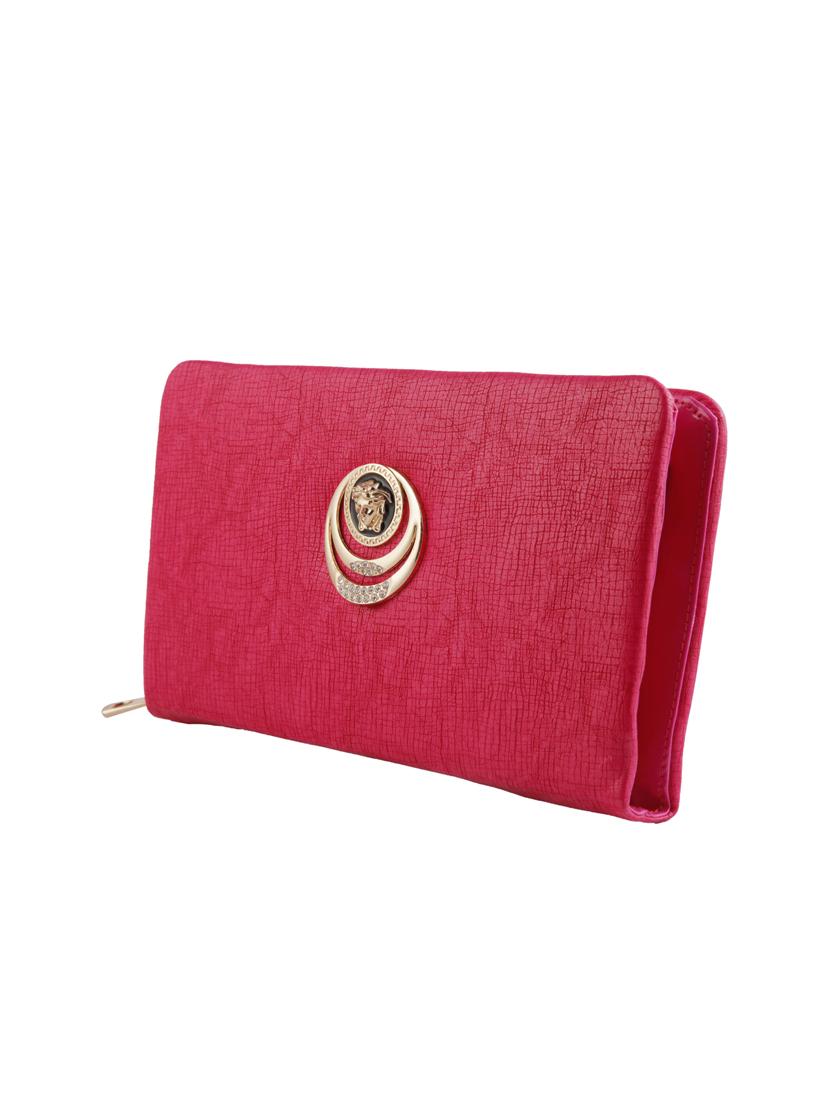 pink shimmer clutch - 13437704 - Standard Image - 3