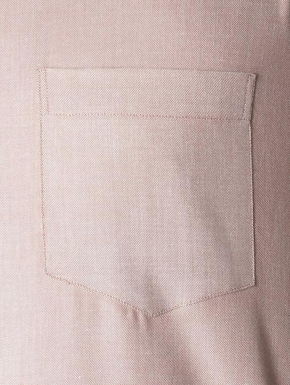 beige cotton formal shirt - 13449971 - Standard Image - 3