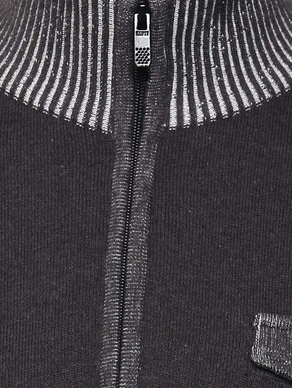 charcoal grey cotton pullover - 13454890 - Standard Image - 3
