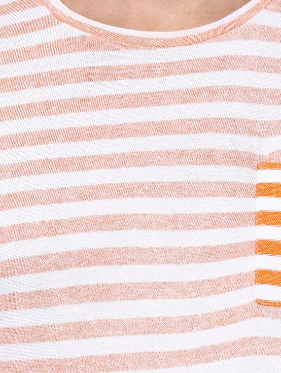 orange cotton tshirt - 13454912 - Standard Image - 3