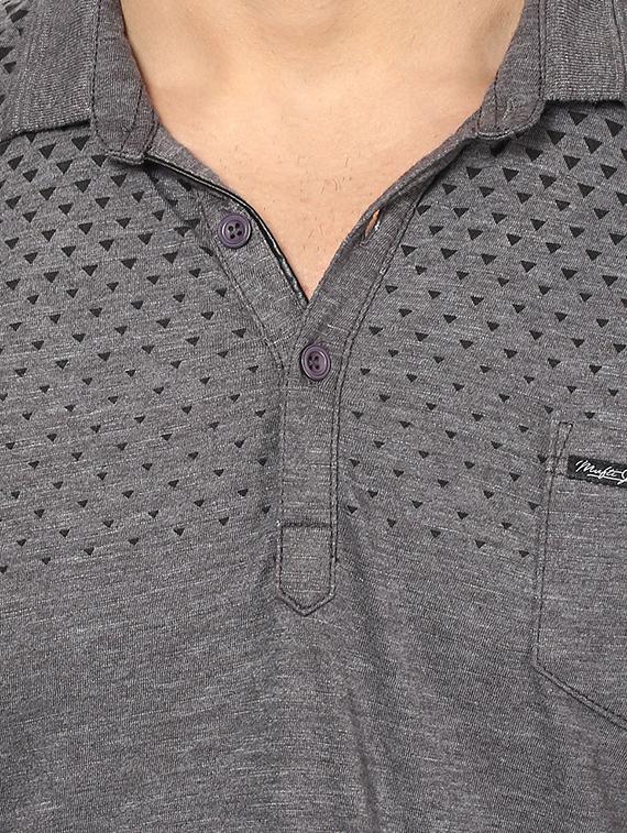 grey cotton t-shirt - 13454926 - Standard Image - 3