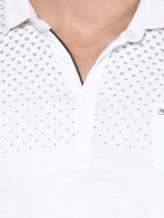 white cotton t-shirt - 13454927 - Standard Image - 3
