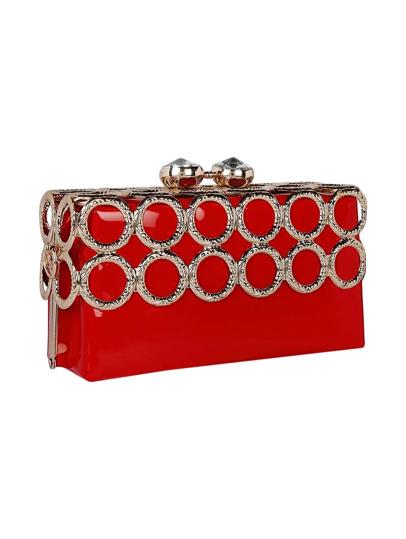red metal clutch - 13454987 - Standard Image - 3